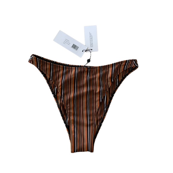 Code B NWT | Prism High Cut Bikini Bottom in Sahara Stripe Size 2X - Picture 8 of 10